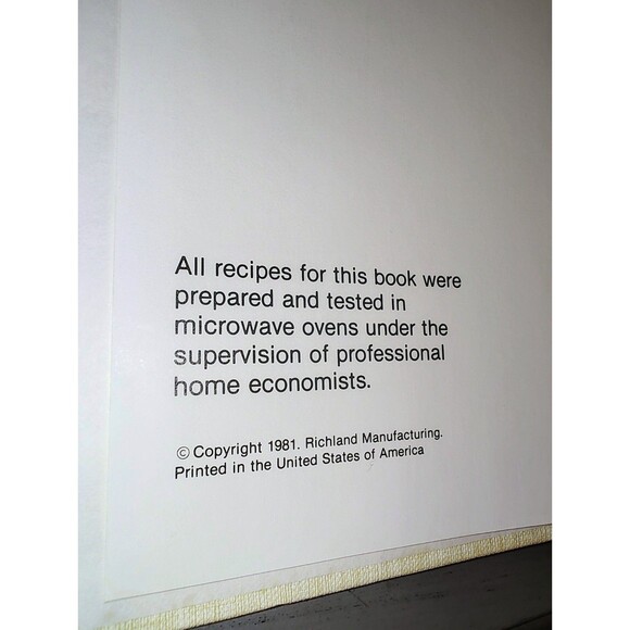 Vintage Microwave Cookbook Guide - 400 Recipes 650 Photos Step-by-Step Illustrat - Picture 3 of 8